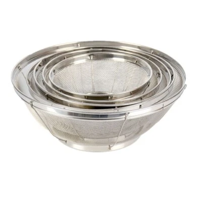 Stainless Steel Pasta Strainer for Noodles For Rice and Other Ingredients - Image 1 of 4