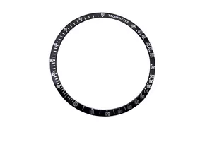 INSERTO LUNETTA NERO PER OMEGA SPEEDMASTER 105.003 105.012 145.002 145.012 - Foto 1 di 1