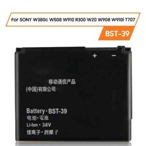 Batterie Téléphone pour Sony W380c W508 W910 R300 W20 W908 W910i T707 BST-39 920mAh - Photo 1 sur 6