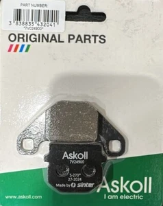 Bremsbeläge vorne ASKOLL ES1/2/3/PRO NGS2/3 XKP45/70/80 - Bild 1 von 6