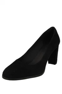 Scarpe corte Clarks donna Kaylin Cara 2 nere in pelle scamosciata UK 6,5 E vestibilità ampia - Foto 1 di 9