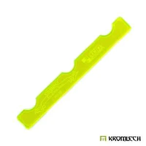 REGLA DE COHERENCIA KROMLECH - BASES 25MM - VERDE - Imagen 1 de 2