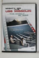 The Battleship USS Missouri The World At War  - Reg 0  Like New (D670)