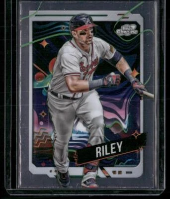 2024 Topps Chrome Cosmic #84 Austin Riley - Image 1 of 2