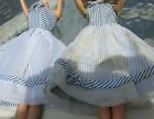 Vintage Barbie Movie Date Clone Clothes Dress Lot Two Variant Babs Fab Lu