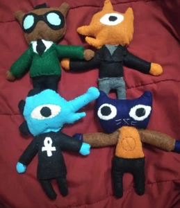 night in the woods weird autumn bundle- mae, bea, gregg, and angus - Picture 1 of 1