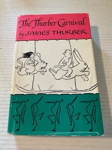 THE THURBER CARNIVAL BY JAMES THURBER- HARDBACK BOOK 1945 - Picture 1 of 4