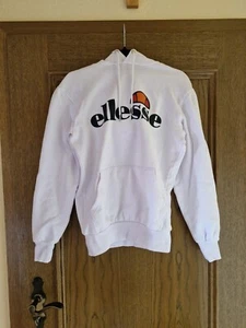 Ellesse Damen Kapuzenpullover Weiß Logo Frühling/Sommer Fashion Mode Gr. 36 - Bild 1 von 10