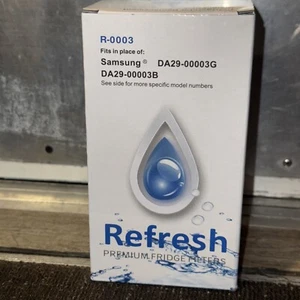 Filtro de agua para refrigerador Refresh R-0003 para Samsung DA29-00003G NUEVO EN CAJA - Imagen 1 de 7