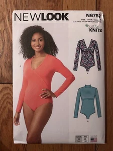 NEW LOOK 6752 MISSES' BODYSU Schnittmuster Gr. XS - XL Skill: Easy - Bild 1 von 1