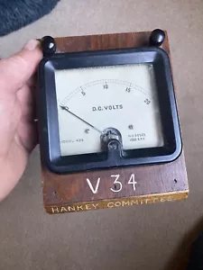 Taylor Electrical Instruments D C Volt Meter Historical ( Hankey Committee) - Picture 1 of 5