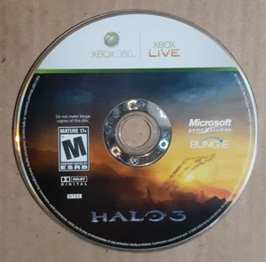 Solo disco Halo 3 (Microsoft Xbox 360, 2007) en muy buen estado y probado - Imagen 1 de 1