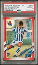 2020-21 TOPPS CHROME X REAL SOCIEDAD MIKEL MERINO BLACK REFRACTOR