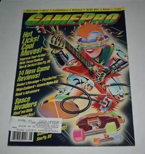 GAMEPRO #10 May 1990 Vintage Video Game Magazine bonks ninja gaiden II - Picture 1 of 5