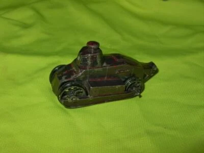 (1) Vintage Tootsietoy WW1 M1917 Light Tank Military Diecast Model (Renault) - Image 1 of 4