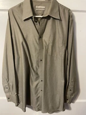 Nordstrom Long Sleeve Button Down Mens Dress Shirt Smartcare 171/2 36 - Image 1 of 4
