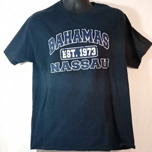 Gilden T-shirt Bahamas Nassau Large Blue  - Bild 1 von 10