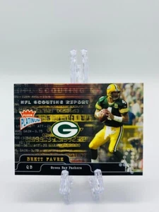 2004 Fleer Platinum Scouting Report Brett Favre #20SR /250 - Picture 1 of 2
