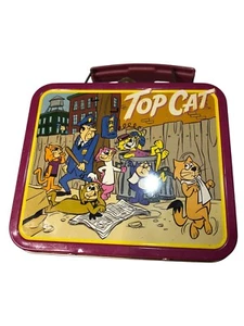 Mini lonchera Top Cat Tin 1999 edición limitada lata de coleccionista - Imagen 1 de 10