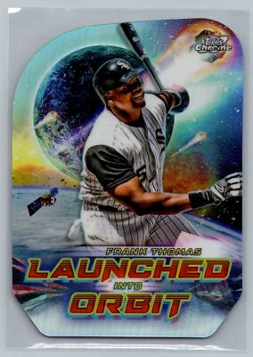 2023 Topps Cosmic Chrome #LIO-16 Frank Thomas Launched Into Orbit - Image 1 of 2