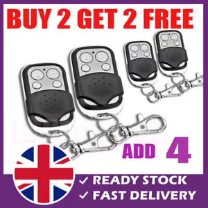 2+2 433mhz Cloning Remote Control Key Fob Electric Gate Car Garage Door Opener - Picture 1 of 14