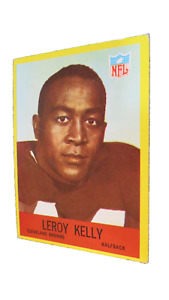 1967 Philadelphia Gum Football Set #43 Leroy Kelly RC, Cleveland Browns, VG/VGEX