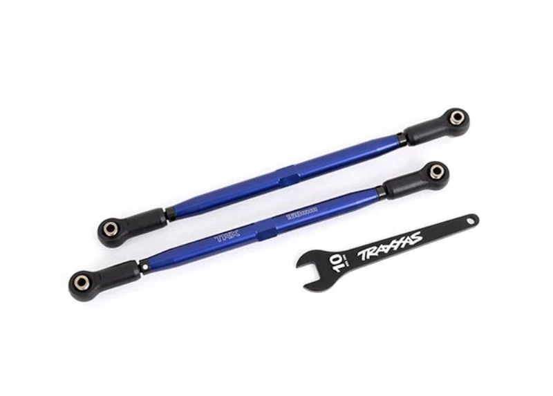 Traxxas 7897X Toe Links Front Blue Aluminum For Wide X-Maxx / XRT - Image 1 of 1