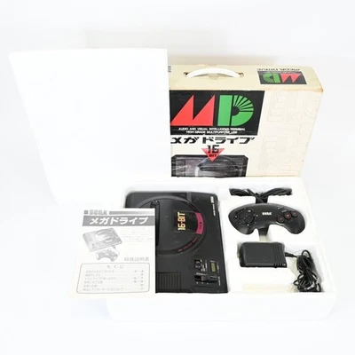 Sega Mega Drive HAA-2510 Console 16-Bit System Japanese Model Tested From Japan - Image 1 of 4