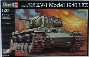 REVELL 1:35 KIT CARRO ARMATO SOVIETICO KV-1 MODEL 1940 LKZ 359 PARTI ART 03085 - Foto 1 di 1