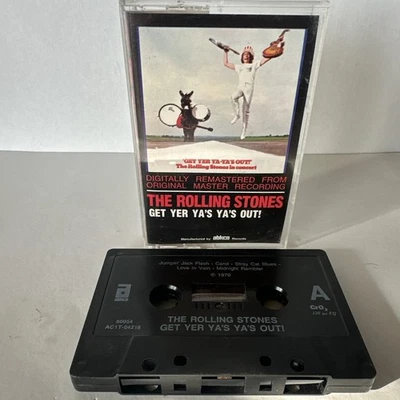 The Rolling Stones Get Yer Yas Yas Out Cassette Tape 1987 Remastered Chrome - Image 1 of 4