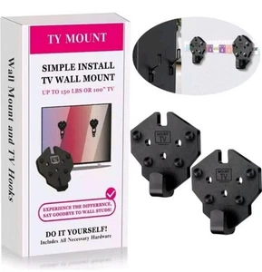 TAIGIN Simple TV Wandhalterung ohne Bolzen, ohne Bolzen für Trockenbau, 19" - 100" Fernseher 150 LB - Bild 1 von 2