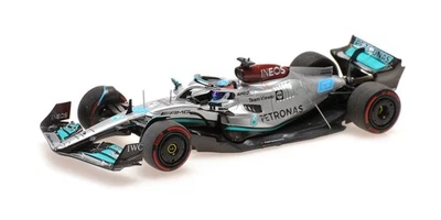 Minichamps 1:43 MERCEDES AMG W13 RUSSELL 1ST WIN BRAZILIAN GP 2022 - 417222163 - Immagine 1 di 3
