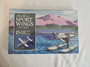 1991 Eddie Bauer Sport Wings 15 aerei di carta vintage 1991. Nuovo sigillato!! - Foto 1 di 4
