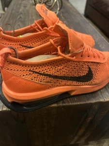 Größe 12 - Nike Air Max Flyknit Racer Total Orange Black - Bild 1 von 12