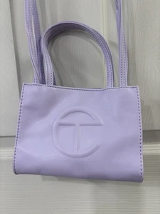 Borsa shopping piccola Telfar tracolla in lavanda - Foto 1 di 10