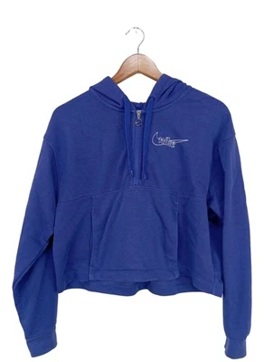 NIKE Sudadera con capucha Mujeres Sudadera Talla EU 36 azul look casual - Imagen 1 de 4