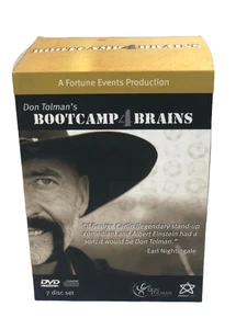 DVD Don Tolman's Bootcamp For Brains 7 Disc Set Cornell Box Set Fortune Events - Picture 1 of 16