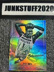 2022-23 Recon Anthony Edwards Vector Holo SP Insert Silver #12 Timberwovles - Bild 1 von 4