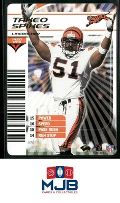 2002 NFL Showdown Takeo Spikes #075 - Image 1 of 2