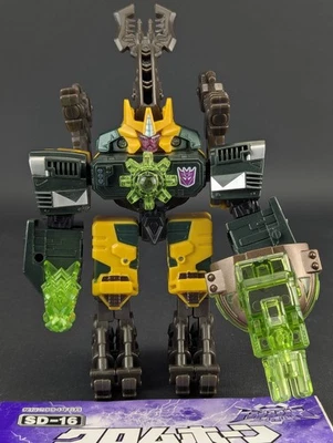 Transformers Superlink Chromehorn complete Takara SD-16 Energon Insecticon 2003 - Image 1 of 4