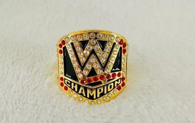 Anel masculino tamanho 11 2016 WWE World Wrestling Hall Of Fame Championship NOVO - Imagem 1 de 3