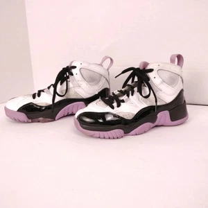 Jumpman Two Trey Air Jordan’s Größe 6 Jugend lila weiß schwarz - Bild 1 von 11