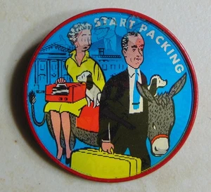 Barry Goldwater 1964 flasher campaign pin button political - Picture 1 of 2