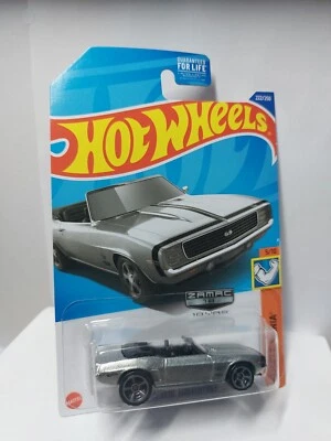 Hot Wheels 1/64 🇲🇫 Zamac 69 Camaro Convertible Exclusive USA #5/10 - Photo 1/4