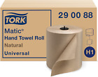 Tork Matic Paper Hand Towel Roll Natural H1, Universal, 100% Recycled Fiber, 6 x
