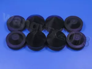4pcs 43mm ébano de madera altavoz de pico altavoz aislamiento cono stand pie base pad - Imagen 1 de 9