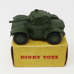 VINTAGE MECCANO DINKY TOYS 670 ARMOURED CAR DIECAST VEHICLE BOXED RARE - Picture 1 of 10