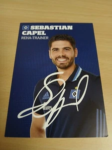 Postal firmada Sebastian Capel Hamburger SV NUEVO - Imagen 1 de 1