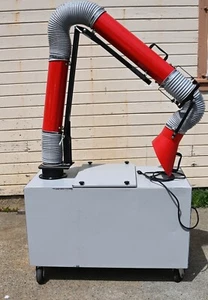 Dayton 3 Speed Wheeled Fume Extractor Vacuum 2HNT3A 120VAC - Picture 1 of 7