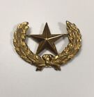 Vintage Baylor School Chattanooga TN médaille d'or militaire étoile prix épingle laurier
